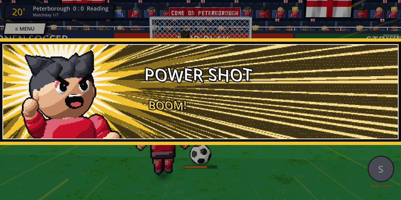 Super Shot manga cut-in